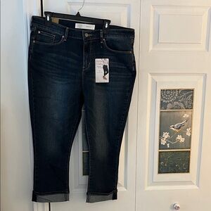 Signature by Levi Strauss Dark Wash Ankle Jeans